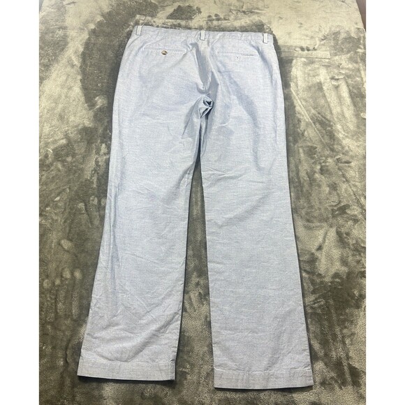 Vineyard Vines Pants Mens 32x32 Blue Slim Fit Breaker Pant Chino Preppy - Picture 6 of 13